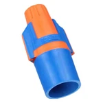 Ideal 30-343 Twist-on Wire Connector, 12 Awg Max, Blue, Orange, Polypropylene. Fixed Price $12.79.