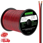 18 Gauge Wire 100FT, 2 Conductors Electrical Red And Black Cable, Low Volta. Fixed Price $15.65.
