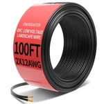 Energeaster 100FT 12/2 Voltage Landscape WIRE,12 Gauge Conductor,low Vo.... Fixed Price $71.72.