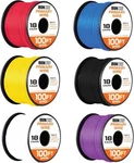 Iron Forge Cable 18 Gauge Primary Automotive Wire - 6 Set Of 100 Foot. Fixed Price $59.23.