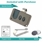 For Craftsman Garage Door Opener Button Remote HBW1255 139.53681B 390MHZ. Fixed Price $12.95.
