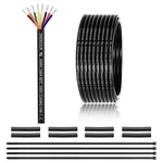 22 Gauge 8 Conductor Electrical Wire 25FT, Ul 2464 Awg Cable Tinned.... Fixed Price $29.12.