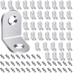 Fatloda 40PCS Bracket Corner Brace, Stainless Steel 20 Mm, Silver. Fixed Price $19.33.