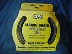 The Hillman Group Ook 14-GAUGE X 100 Ft. Galvanized Steel Wire Cable, # 50142. Fixed Price $10.99.