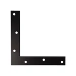 8 In. Black Flat Corner Brace With 6 Mounting Holes High Quality Steel 4 Pack. Fixed Price $13.10.