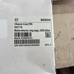 Bosch Classic Line Pir DS778 Motion Detector Sensor For Security Systems 200FT. Fixed Price $39.00.