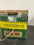 Southwire 57157945 500-FEET 24-GAUGE 4-WIRE Indoor/outdoor Cord; Tan. Fixed Price $47.51.