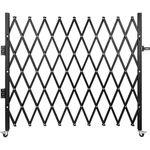 Single Folding Security Gate, 7 Ft H X W Door Steel Accordio. Fixed Price $209.82.