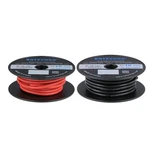 Bntechgo 10 Gauge Silicone Wire Spool Red And Black Each 25FT Flexible Awg St. Fixed Price $61.85.