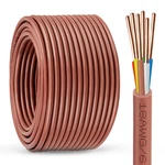 Yddecw Thermostat Wire - 18/6 75FT Solid Copper Gauge Conductor Power Ci.... Fixed Price $97.57.