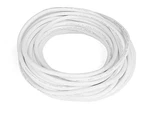 Electric Copper Core Flexible Silicone Wire Cable White 10M 32.8FT (18AWG 20KV). Fixed Price $22.50.
