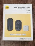 Yale Approach Lock With Wi-fi + Keypad Touch Connect Black Suede. Fixed Price $130.98.