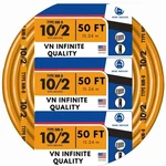 Vn Infinite Quality Solid Indoor 10/2 W/g Nmb Cable 50 Ft, Orange. Fixed Price $117.18.