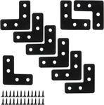 Piutouyar Black Stainless Steel Braces Flat Corner 40MM X. Fixed Price $9.66.