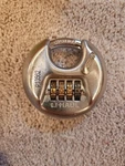 New! Word-lock! 4-DIAL Combination Discus Padlock 3.15" 80MM 721820 Letter. Fixed Price $19.99.