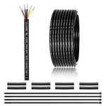 22 Gauge Conductor Electrical Wire 25FT, Ul 2464 Awg Black. Fixed Price $21.23.
