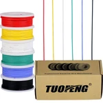 Tuofeng 22AWG Flexible Silicone WIRE,22 Gauge Tinned Copper Wires. Fixed Price $27.30.