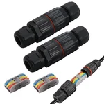 2PCS-3PIN IP68 Outdoor Waterproof Junction Box Cable Connector/quick Terminal.... Fixed Price $17.09.
