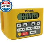 Taylor Precision 5839N Digital Timer, Event Channel, 4.5' X 6.25', 10 -hour Fo. Fixed Price $78.14.