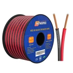 Speaker Wire Gauge 2 Conductors Cable 16AWG/50FT, Red-black. Fixed Price $21.47.