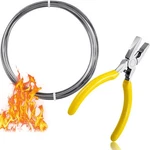Mudder 10 High Temp Wire Nichrome Heat Resistant Metal Feet, Silver. Fixed Price $13.83.