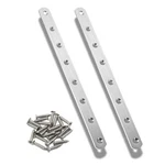2PCS Flat Mending Plate, 12" Straight Braces Stainless Steel Br.... Fixed Price $15.23.