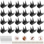 24 Pcs Fence Spikes Anti Climb Wall With Screws Intruder Thief P.... Fixed Price $56.77.