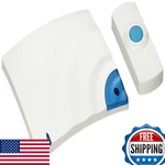 Tatco Wireless Doorbell Battery Operated 1.38 X 0.75 3.5 Bone 57910. Fixed Price $58.43.