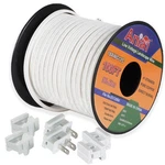 Aniai 18/2 SPT2 Wire 100FT With 6PCS Vampire Plugs Low Voltage Landscape Wir.... Fixed Price $45.48.