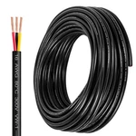 Gauge Wire 3 CONDUCTOR,16 Awg Electrical Stranded Pvc 50FT, Black. Fixed Price $55.04.