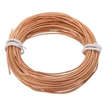Patikil Bare Copper Ground Wire, 18 Gauge 50 Feet Solid Braided Cables.... Fixed Price $24.86.