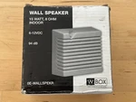 Wbox Technologies 0E-WALLSPEKR Indoor Speaker New 15W 8OHM. Fixed Price $13.48.