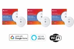 Kidde Smart Water Leak & Freeze Detector Wifi Alarm Google Alexa 3 Pack. Fixed Price $42.99.