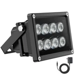 Univivi Ir Illuminator 90 Degree Wide Angle 8-LEDS Infrared Light 850NM In.... Fixed Price $41.84.