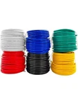 18 Awg American Wire Gauge Ofc Pure Copper Automotive Primary 6 Roll Colo. Fixed Price $84.15.