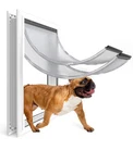 Urspet Aluminum Large Dog For Exterior Doors, Cutout Size 12.2''W 18''H,. Fixed Price $49.99.