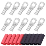 Igreely 10PCS 8 Gauge 5/16 Wire Lugs Ring Terminal Connectors Ends Awg Heav.... Fixed Price $17.31.