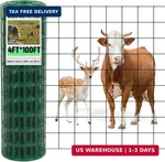 Gisafai 16 Gauge Galvanized Welded Wire Fence 4 Ft X 100 Pvc Coated Hardware. Fixed Price $201.63.