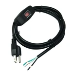 Filshu 6FT 18 Gauge 3 Prong Power Cord Cable With Off Black,. Fixed Price $24.67.