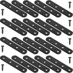 20PCS Black Straight Brackets Heavy Duty Stainless Steel 4 Inch Brac.... Fixed Price $30.34.