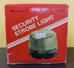 Vintage Security Strobe Light Radio Shack Home 49-527. Fixed Price $19.95.