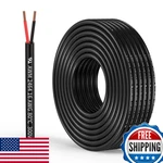 Tzmoik Gauge 2 Conductor Electrical Wire 16AWG Stranded Pvc Cord Oxygen-free. Fixed Price $33.23.