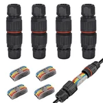 4PCS 3-PIN IP68 Outdoor Waterproof Junction Box Cable Connector/quick Termina.... Fixed Price $22.51.