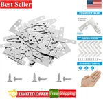 High-quality Corner Braces 50 Pcs 1.5"X1.5" Stainless Steel For Crafting. Fixed Price $12.99.