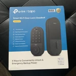 Tp Link Tapo Smart Door Lock Deadbolt Keyless Entry Fingerprint Recognition. Fixed Price $199.00.