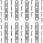 8 Pack Flat Straight Brace Brackets 4 Inch Stainless Steel Mending Plates Repair. Fixed Price $17.95.